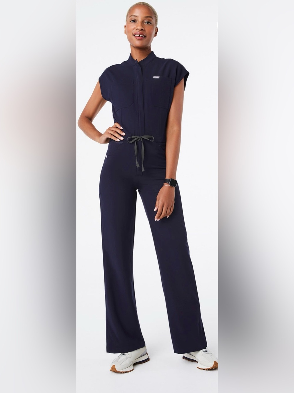 FIGS Rafaela Wide-Leg Scrub Jumpsuit